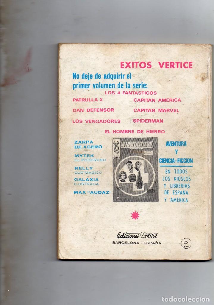 C&oacute;mics: COMIC VERTICE 1970 DAN DEFENSOR VOL1 N&ordm; 10 (NORMAL ESTADO) - Foto 2