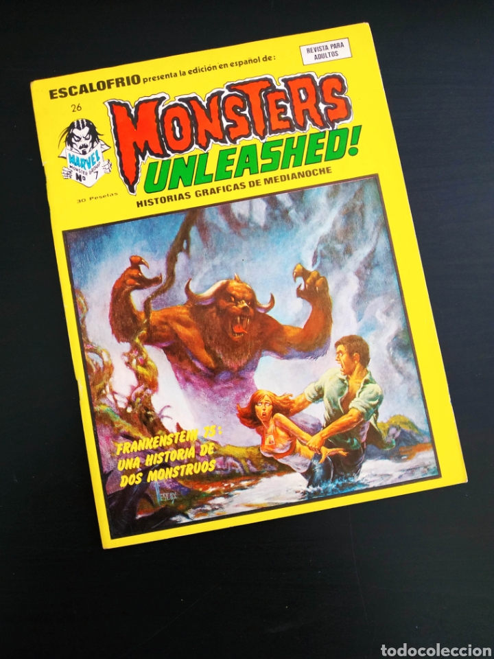 C&oacute;mics: CASI EXCELENTE ESTADO ESCALOFRIO 26 VERTICE MONSTERS - Foto 1