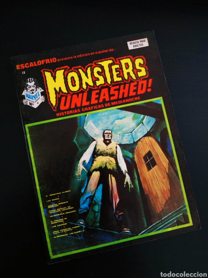 C&oacute;mics: EXCELENTE ESTADO ESCALOFRIO 12 VERTICE MONSTERS - Foto 1
