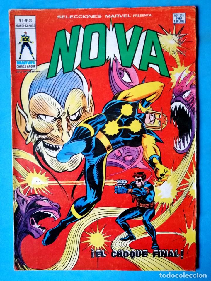 C&oacute;mics: NOVA VOL.1 N&ordm; 38 &iexcl; EL CHOQUE FINAL ! - V&Eacute;RTICE 1978 - Foto 1