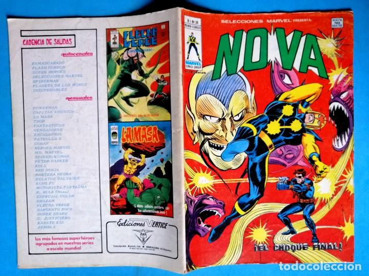 C&oacute;mics: NOVA VOL.1 N&ordm; 38 &iexcl; EL CHOQUE FINAL ! - V&Eacute;RTICE 1978 - Foto 2