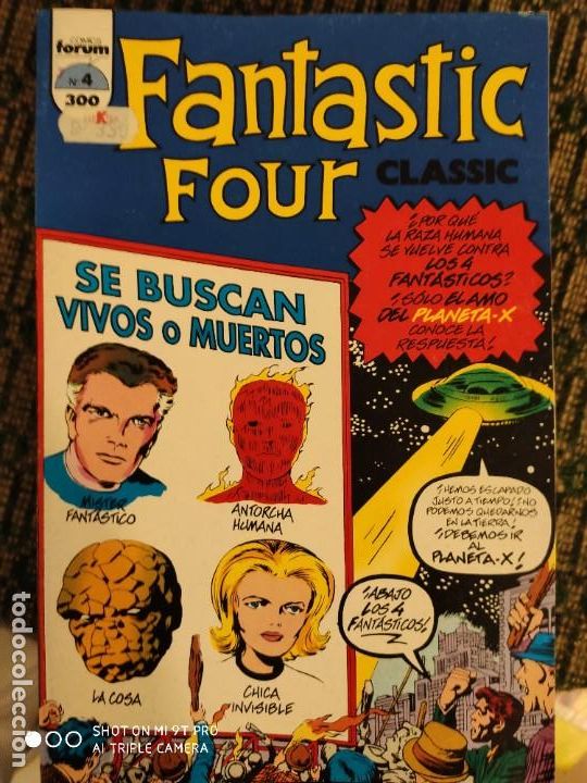 C&oacute;mics: LOS 4 FANTANTISCOS CLASIC NUMERO 4 - Foto 1
