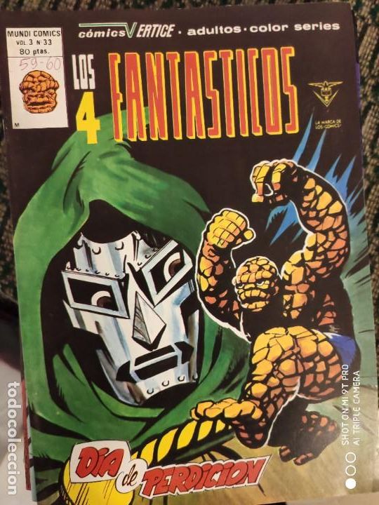 C&oacute;mics: 4 FANTASTICOS VERTICE V3 NUMERO 33 - Foto 1
