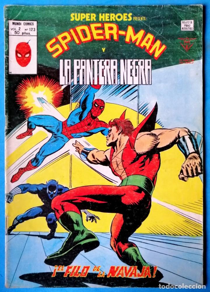 C&oacute;mics: SPIDERMAN Y LA PANTERA NEGRA - VOL. 2 N&ordm; 123 - VERTICE - Foto 1