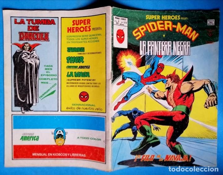 C&oacute;mics: SPIDERMAN Y LA PANTERA NEGRA - VOL. 2 N&ordm; 123 - VERTICE - Foto 2