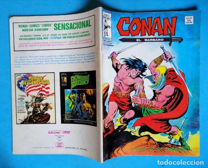 C&oacute;mics: CONAN EL B&Aacute;RBARO -VOL. 2 - N&ordm; 24 - EL OJO DE LA SERPIENTE - VERTICE - Foto 2