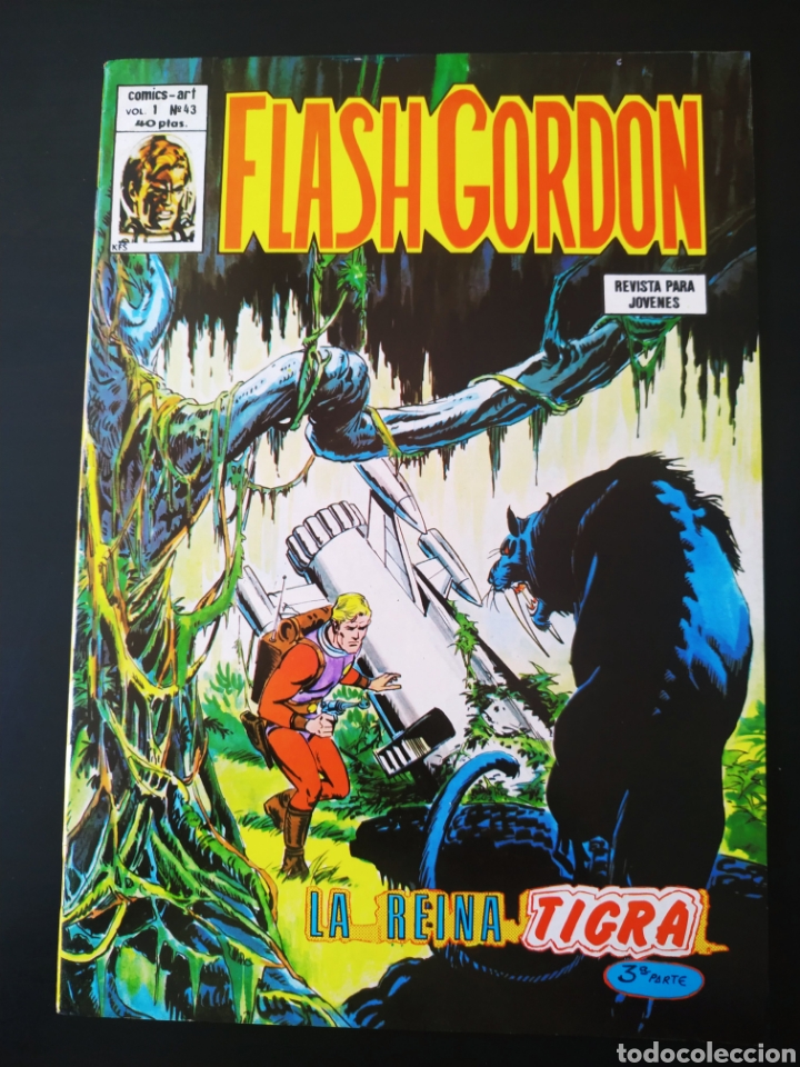 C&oacute;mics: CASI EXCELENTE ESTADO FLASH GORDON 43 VERTICE - Foto 1