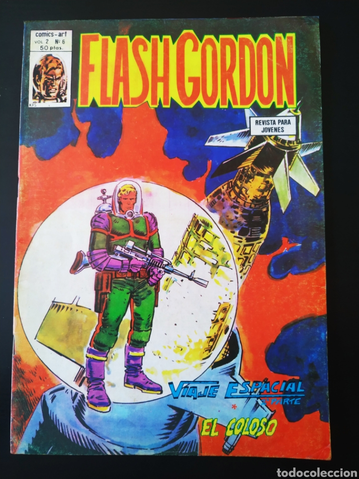 C&oacute;mics: CASI EXCELENTE ESTADO FLASH GORDON 6 VOL II VERTICE - Foto 1