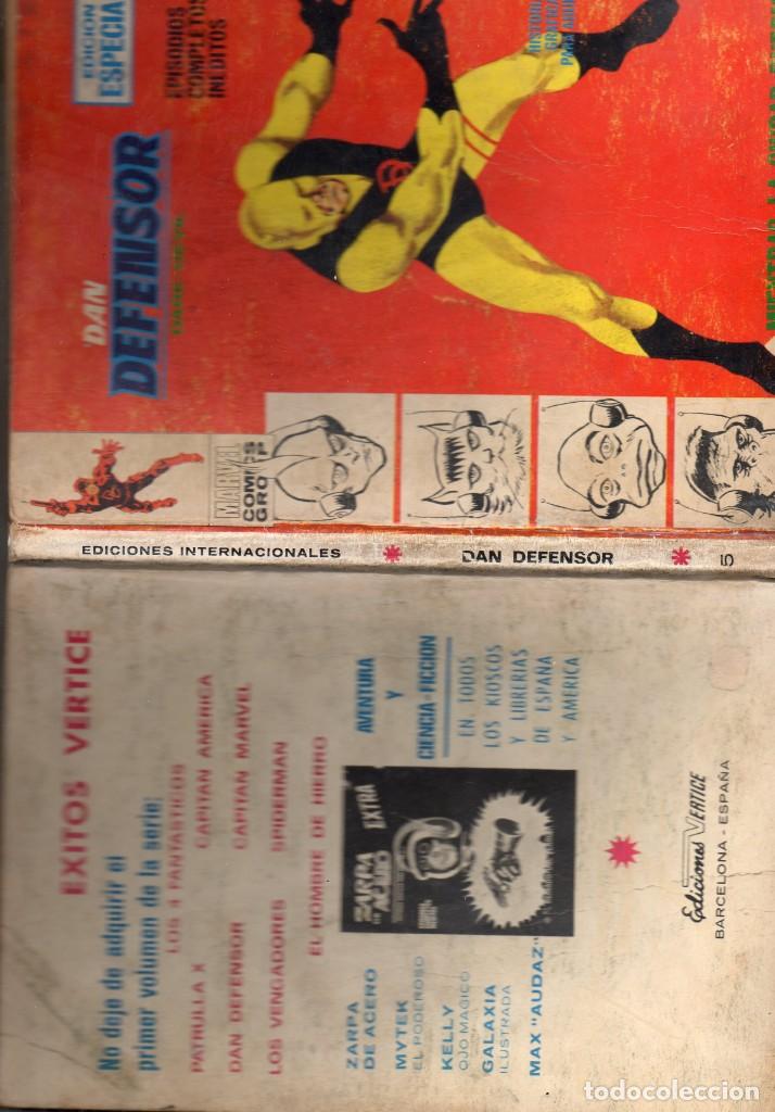 C&oacute;mics: COMIC VERTICE 1969 DAN DEFENSOR VOL1 N&ordm; 5 (NORMAL ESTADO) - Foto 3