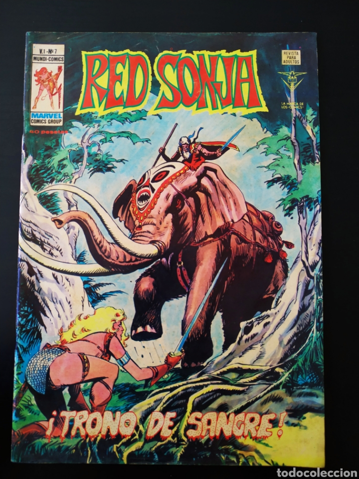 C&oacute;mics: MUY BUEN ESTADO RED SONJA 7 VERTICE - Foto 1
