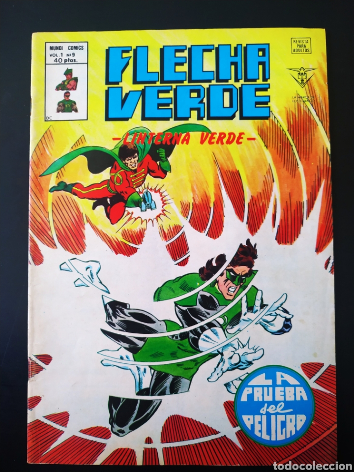 C&oacute;mics: CASI EXCELENTE ESTADO FLECHA VERDE 9 VERTICE - Foto 1