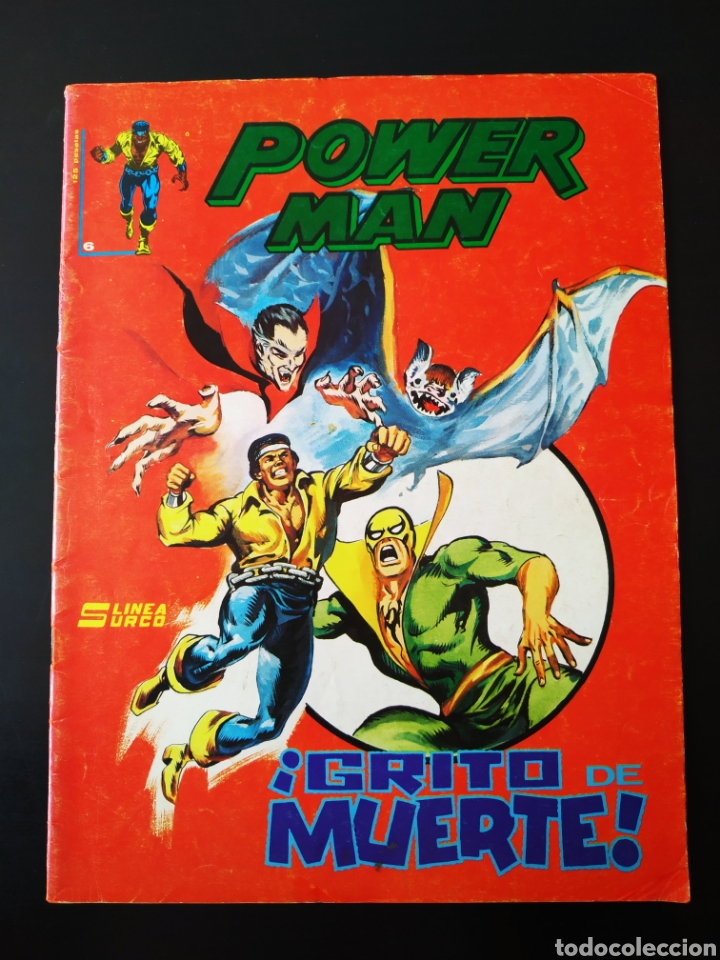 C&oacute;mics: BUEN ESTADO POWER MAN 6 LINEA SURCO VERTICE - Foto 1