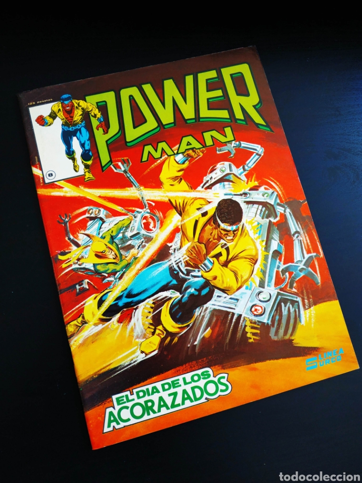 C&oacute;mics: DE KIOSCO POWERMAN 8 LINEA SURCO VERTICE POWER-MAN - Foto 1