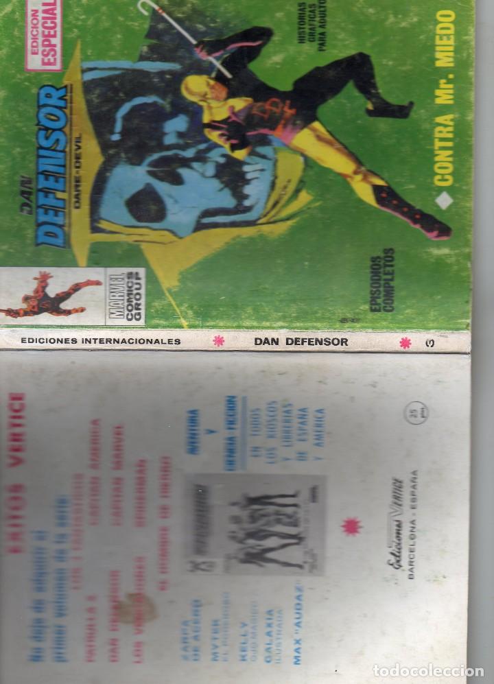 C&oacute;mics: COMIC VERTICE 1969 DAN DEFENSOR VOL1 N&ordm; 3 ( BUEN ESTADO ) - Foto 3