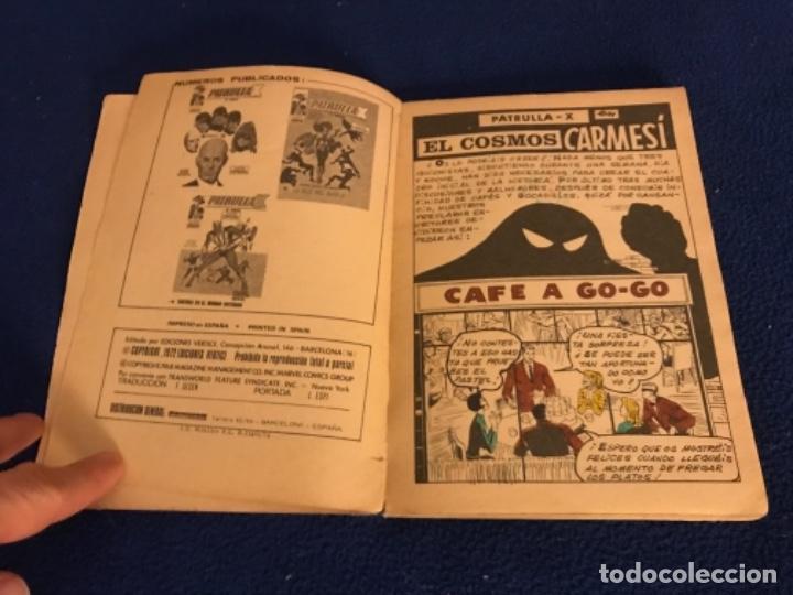 C&oacute;mics: PATRULLA X. NUMERO 14. EL COSMOS CARMESI. EDICIONES VERTICE. - Foto 3