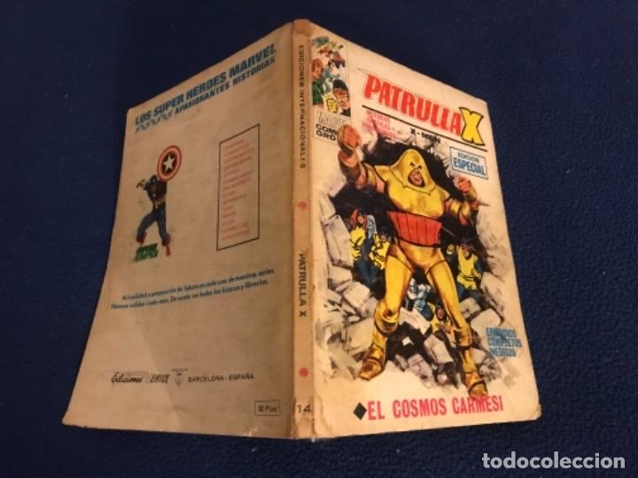 C&oacute;mics: PATRULLA X. NUMERO 14. EL COSMOS CARMESI. EDICIONES VERTICE. - Foto 7