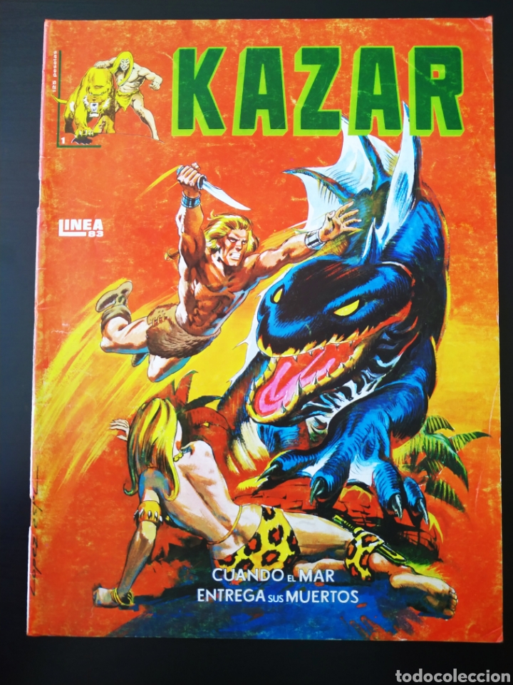 C&oacute;mics: BUEN ESTADO KAZAR 1 LINES 83 VERTICE - Foto 1