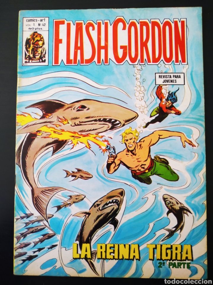 C&oacute;mics: BUEN ESTADO FLASH GORDON 42 VERTICE - Foto 1
