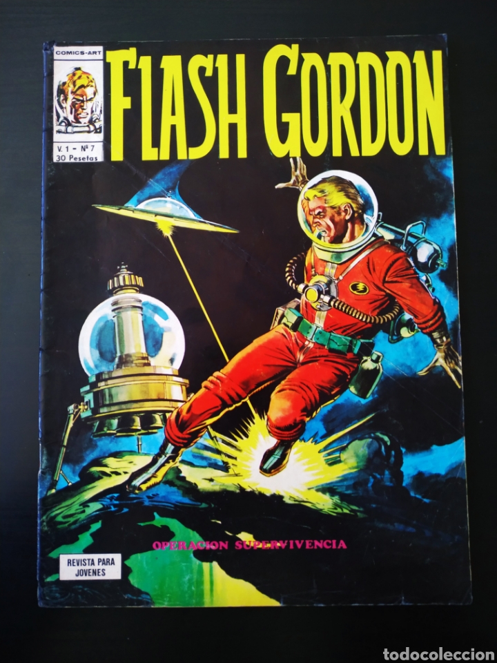 C&oacute;mics: MUY BUEN ESTADO FLASH GORDON 7 VERTICE - Foto 1
