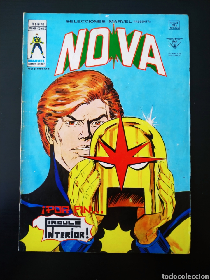 C&oacute;mics: MUY BUEN ESTADO SELECCIONES MARVEL 40 NOVA VERTICE - Foto 1