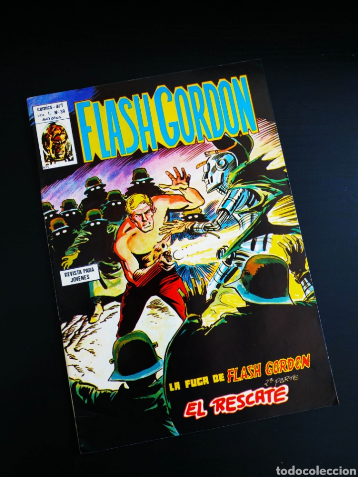 C&oacute;mics: EXCELENTE ESTADO FLASH GORDON 39 VERTICE - Foto 1