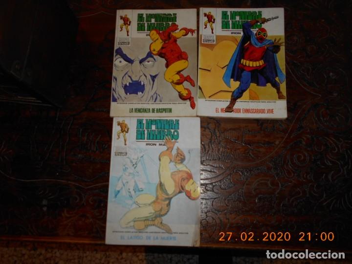 C&oacute;mics: EL HOMBRE DE HIERRO-VERTICE TACO-CASI COMPLETA - Foto 16