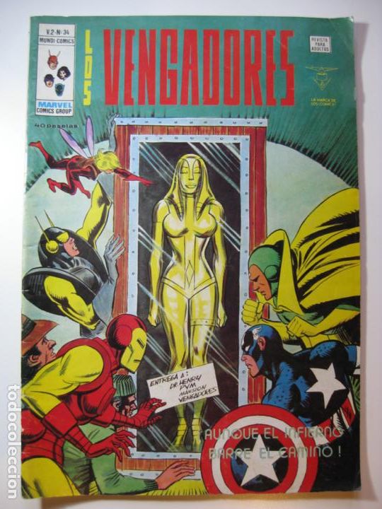 C&oacute;mics: LOS VENGADORES V-2 N&ordm;34 - Foto 1