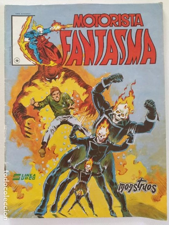 MOTORISTA FANTASMA Nº 9 - LÍNEA 83 (SURCO) (Tebeos y Comics - Vértice - Surco / Mundi-Comic)