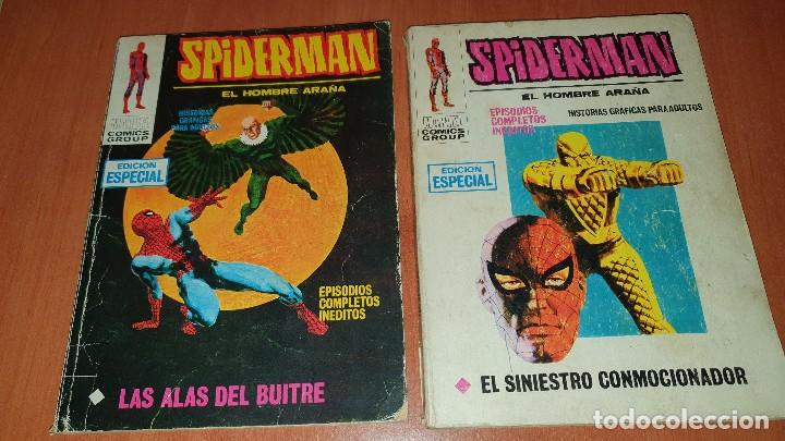C&oacute;mics: Spiderman, nros. 18 y 19, de taco, ed. Vertice 1972 - Foto 1