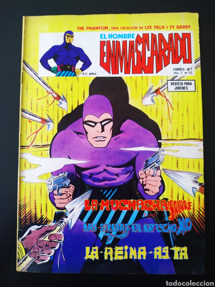 C&oacute;mics: NORMAL ESTADO EL HOMBRE ENMASCARADO 53 VERTICE - Foto 1