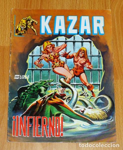 C&oacute;mics: KAZAR [KA-ZAR]. N&ordm; 5 : Infierno (L&iacute;nea Surco) - Foto 1