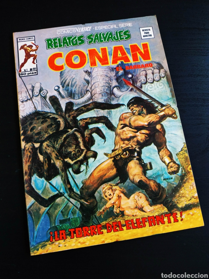 C&oacute;mics: EXCELENTE ESTADO RELATOS SALVAJES 60 VERTICE CONAN - Foto 1