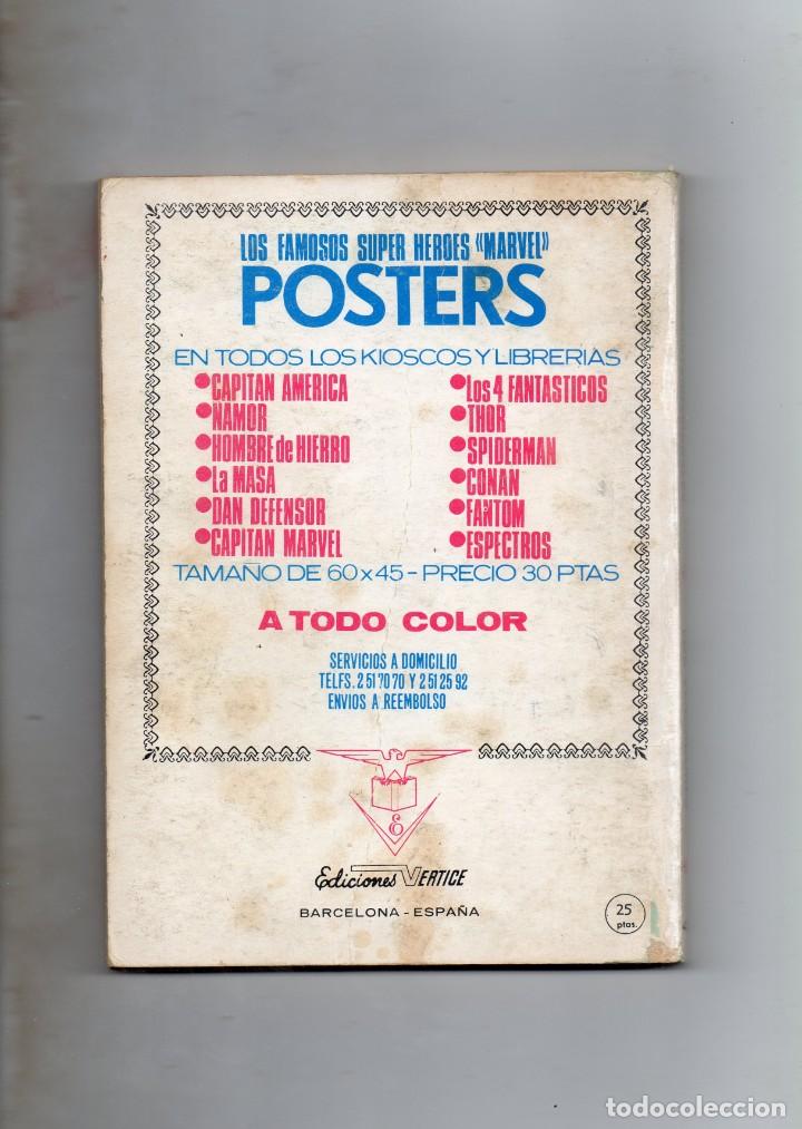 C&oacute;mics: COMIC VERTICE 1973 LOS VENGADORES VOL1 N&ordm; 40 (NORMAL ESTADO) - Foto 2