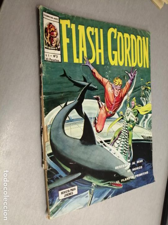 C&oacute;mics: FLASH GORDON VOL. 1 N&ordm; 3 / V&Eacute;RTICE - Foto 1