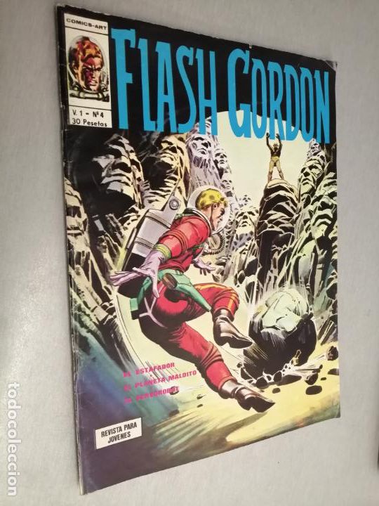C&oacute;mics: FLASH GORDON VOL. 1 N&ordm; 4 / V&Eacute;RTICE - Foto 1