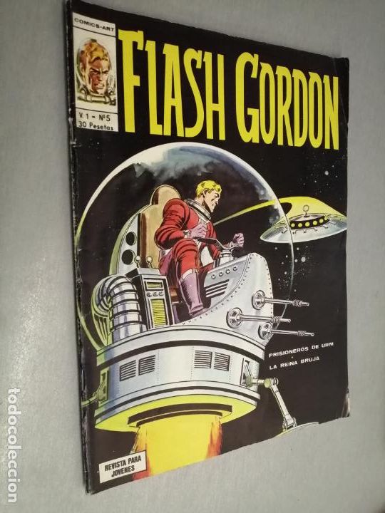 C&oacute;mics: FLASH GORDON VOL. 1 N&ordm; 5 / V&Eacute;RTICE - Foto 1