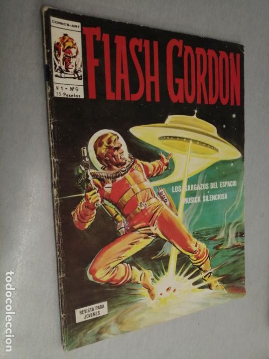 C&oacute;mics: FLASH GORDON VOL. 1 N&ordm; 9 / V&Eacute;RTICE - Foto 1