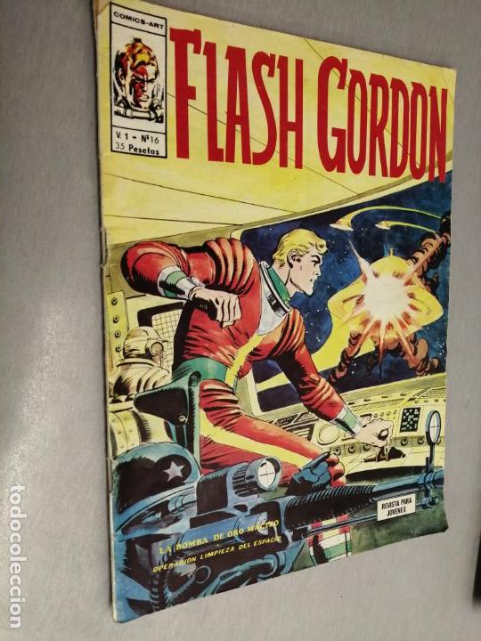 C&oacute;mics: FLASH GORDON VOL. 1 N&ordm; 16 / V&Eacute;RTICE - Foto 1