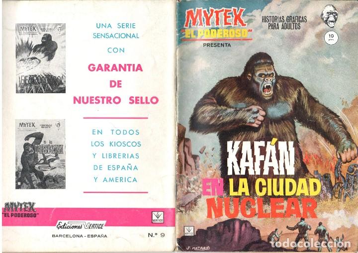 C&oacute;mics: MYTEK EL PODEROSO. GRAPA. NUMERO 9 . VERTICE - Foto 1