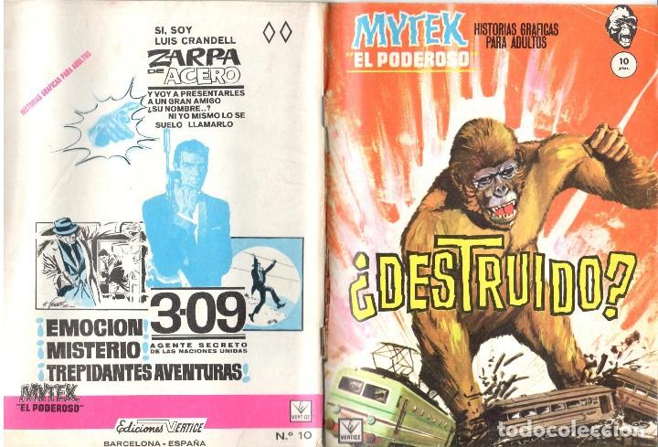 C&oacute;mics: MYTEK EL PODEROSO. GRAPA. NUMERO 10 . VERTICE - Foto 1