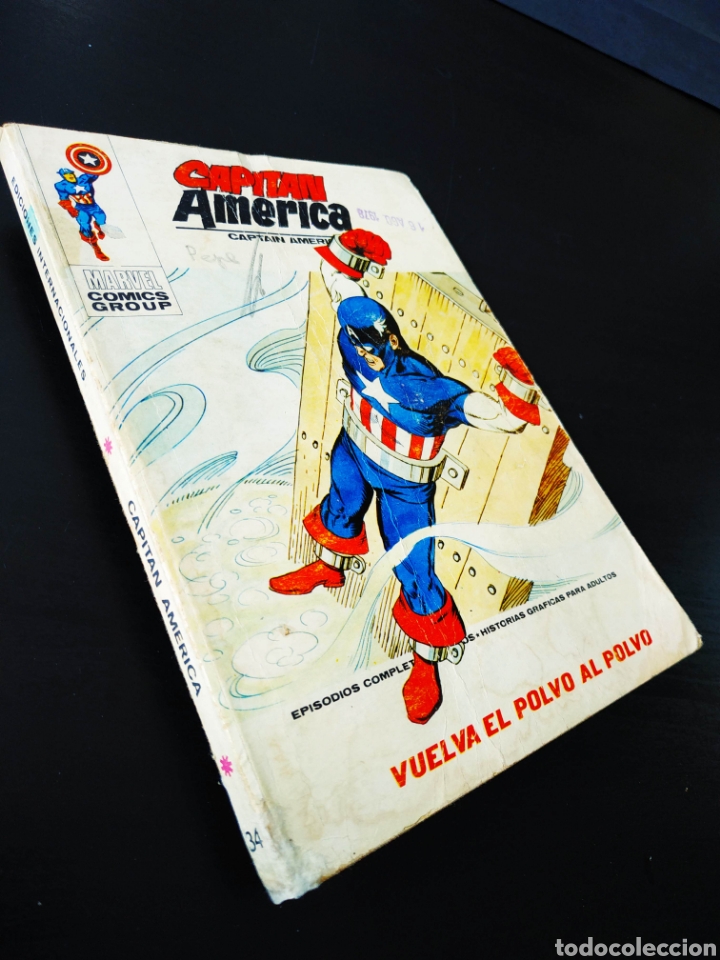 C&oacute;mics: NORMAL ESTADO CAPITAN AMERICA 34 VERTICE TACO - Foto 1
