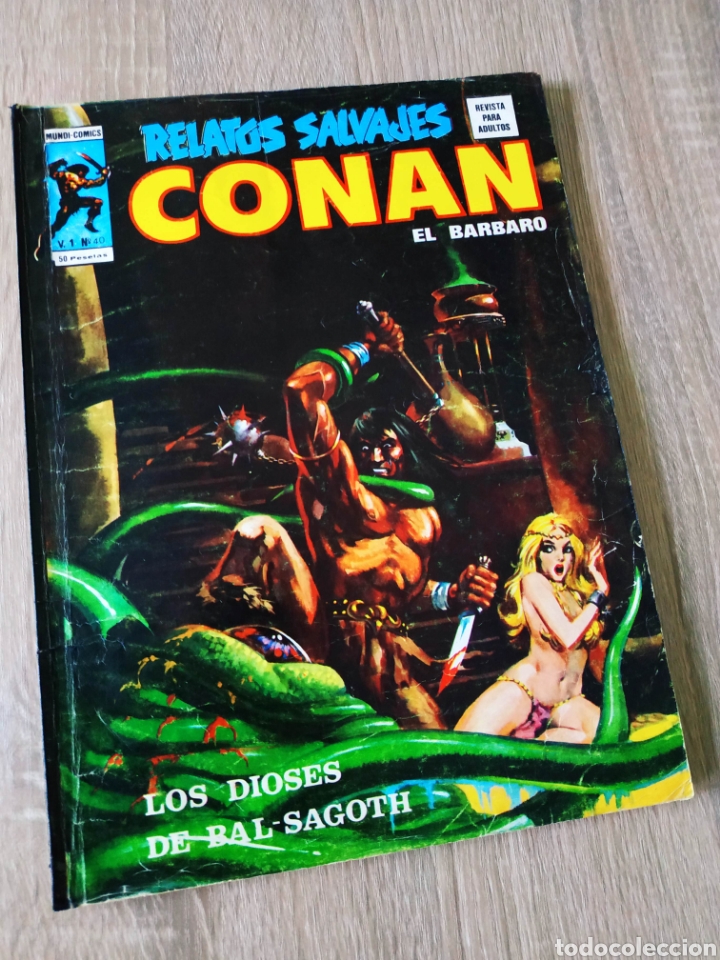 C&oacute;mics: BUEN ESTADO RELATOS SALVAJES 40 CONAN - Foto 1