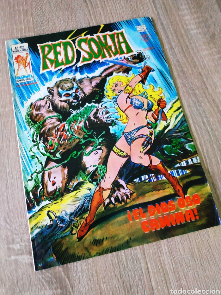 C&oacute;mics: CASI EXCELENTE ESTADO RED SONJA 6 VERTICE - Foto 1