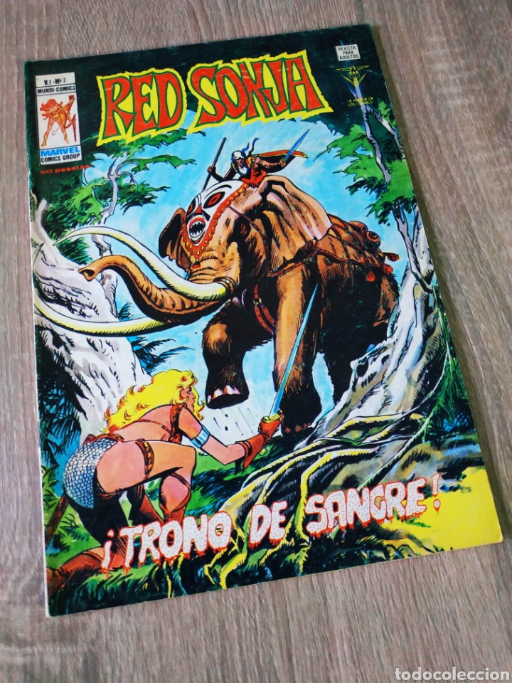 C&oacute;mics: MUY BUEN ESTADO RED SONJA 7 VERTICE - Foto 1