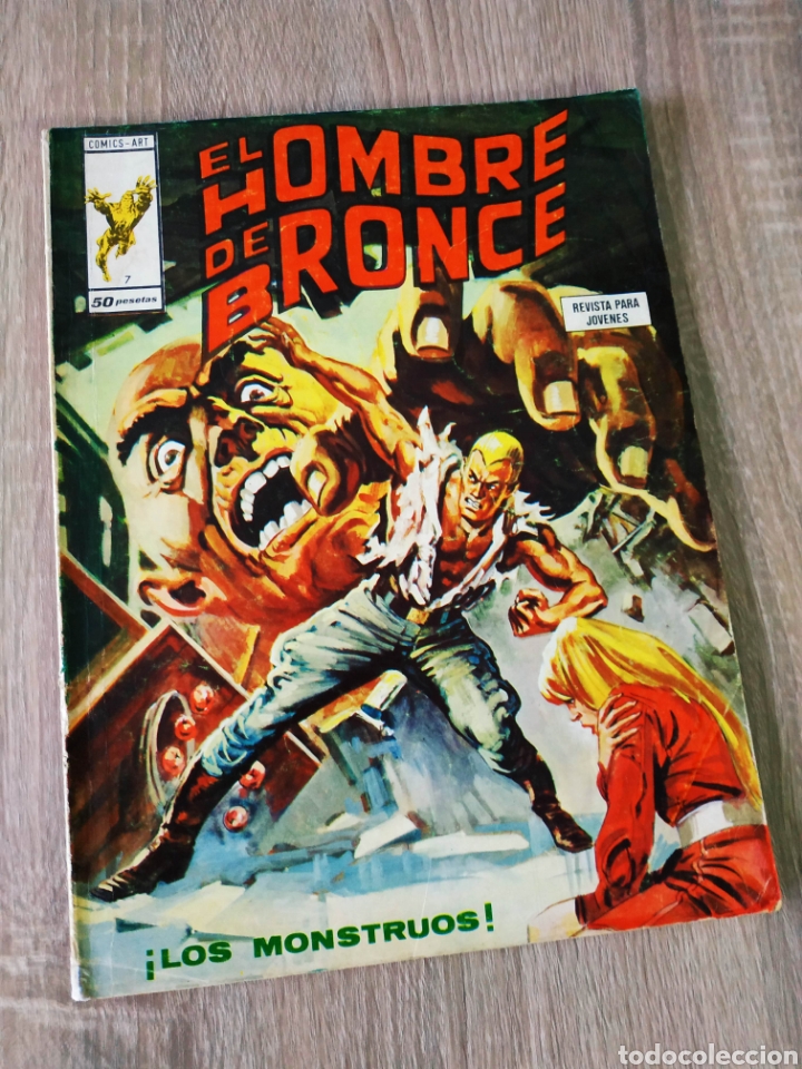 C&oacute;mics: MUY BUEN ESTADO EL HOMBRE DE BRONCE 7 VERTICE - Foto 1