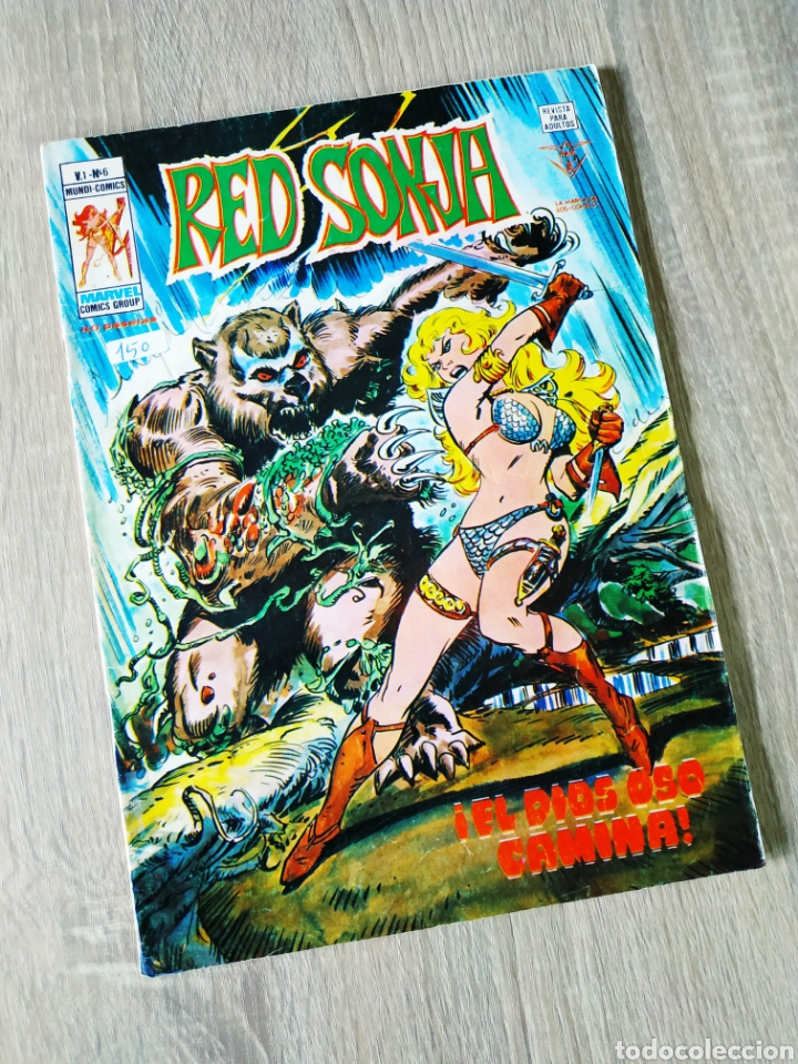C&oacute;mics: BUEN ESTADO RED SONJA 6 VERTICE - Foto 1