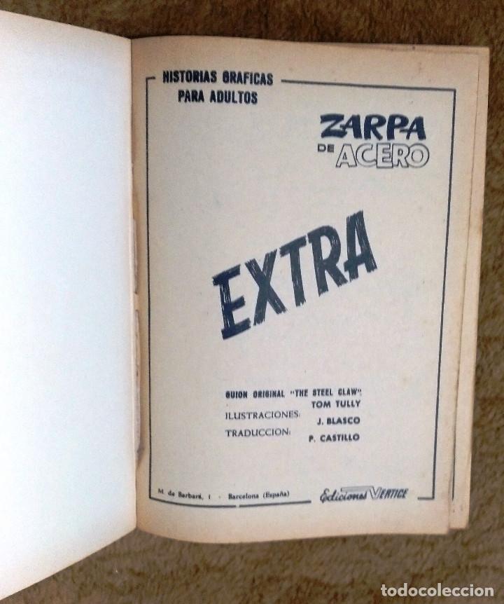C&oacute;mics: ZARPA DE ACERO n&ordm; 4 (Vertice 1&ordf; edicion 1966) - Foto 2