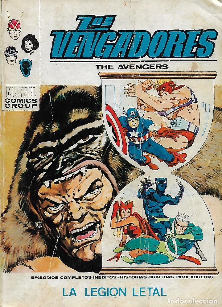 C&oacute;mics: Los Vengadores - Vertice - 36 La Legion Letal (1972) - Foto 1
