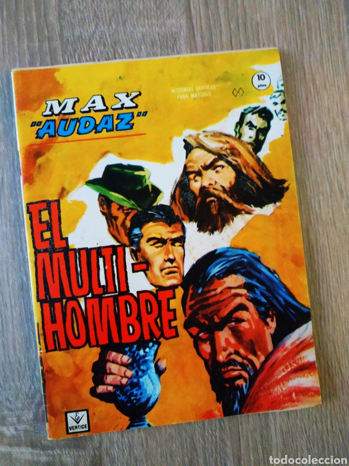 C&oacute;mics: EXCELENTE ESTADO MAX AUDAZ 15 VERTICE TACO GRAPA - Foto 1