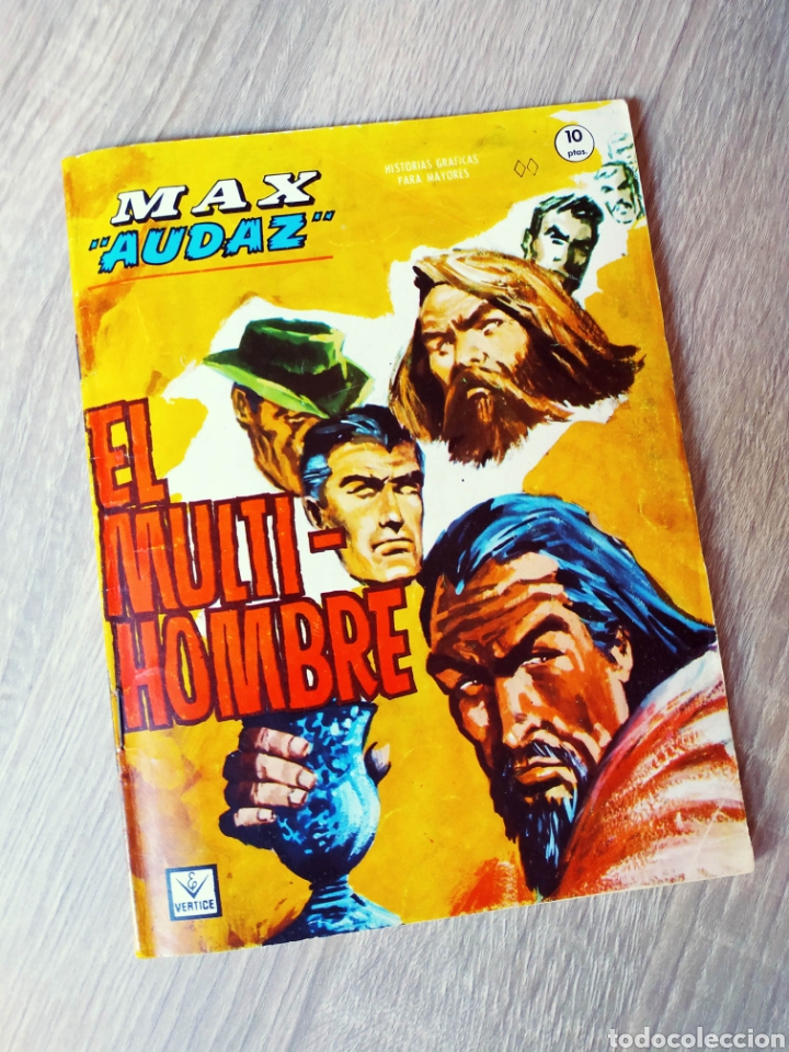 C&oacute;mics: CASI EXCELENTE ESTADO MAX AUDAZ 15 VERTICE TACO GRAPA - Foto 1